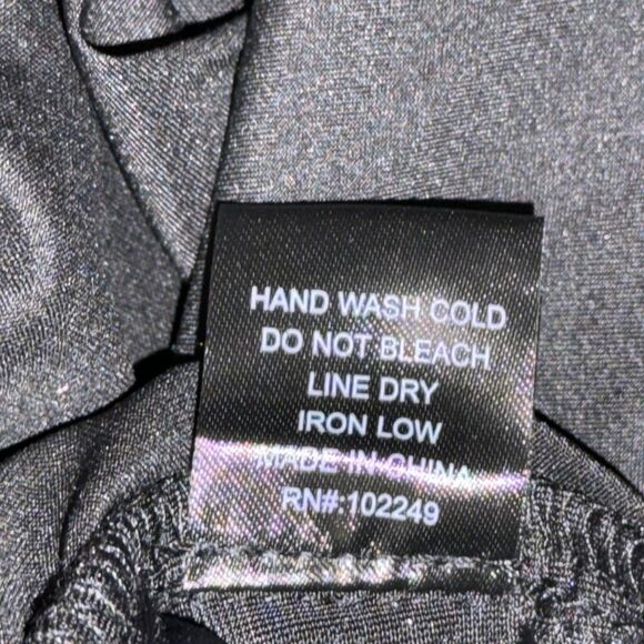 SKIES ARE BLUE ~ Plush Velvet Duster Coat and Jeggings - BLACK! NWT! Size 2X - Picture 13 of 14